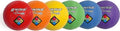 Champion Sports Rhino Playground Ball Set - Durable Two-Ply, Nylon Wound Balls | Set of 6 Colors, 8.5"D
