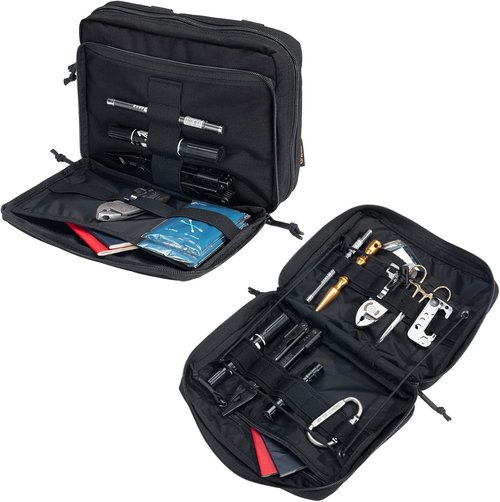 EXCELLENT ELITE SPANKER Tactical Molle Admin Pouch - Versatile EDC Utility Organizer with Shoulder Strap
