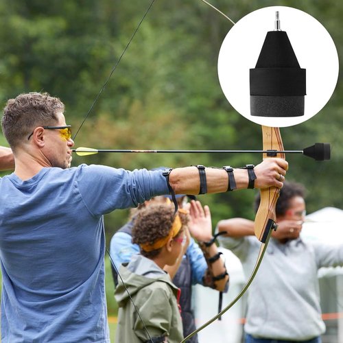 Eyourlife Foam Arrow Tips - 10 Pack Soft Sponge Arrowheads for LARP & Archery Beginners | Ideal for Outdoor Use