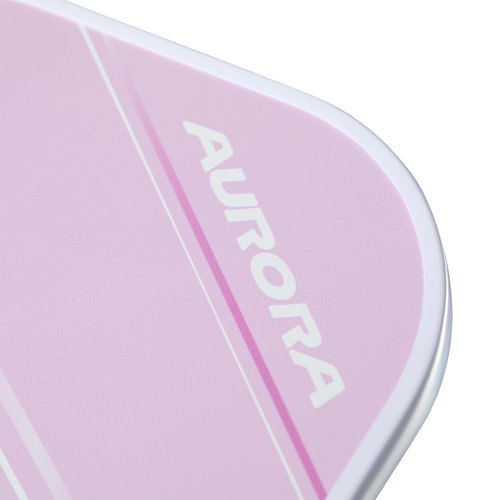 Pickleball Paddle, Kawasaki Ultra Lightweight Pickleball Racket with Fiberglass Surface PP Honeycomb Core Pickle Ball Paddle for Beginners 15mm (Pink)