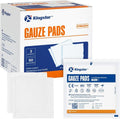 100Pcs Sterile Gauze Pads - 4x4 Inch, 12-Ply, Highly Absorbent Cotton for Wound Care