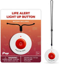 Light-Up Fake Life Alert Button Prop - Fun Emergency Call Button for 100th Day of School Costume