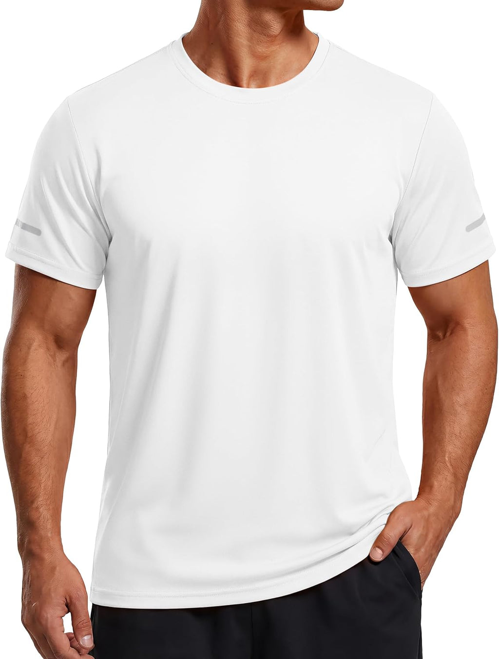 TACVASEN Men's Dry Fit Athletic T-Shirts - UPF 50+ Short Sleeve Workout Shirts for Gym & Running