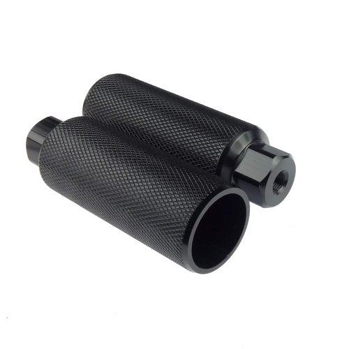 Zelerdo 2 Pairs Aluminum Alloy Bike Pegs for Mountain Bike Cycling Rear Stunt Pegs Fit 3/8 inch Axles (110x38 mm)