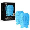Breathable No Strap Knee Pads for Work Pants & Uniforms, 3 Pairs 11.5 x 7.9 x 0.45 in, Blue