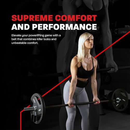 Hawk Sports Weightlifting Belt for Men and Women, 10mm x 4" Genuine Leather Lever Belt for Bodybuilding, Perfect for Deadlifting, Powerlifting, and Squats - Medium, Black