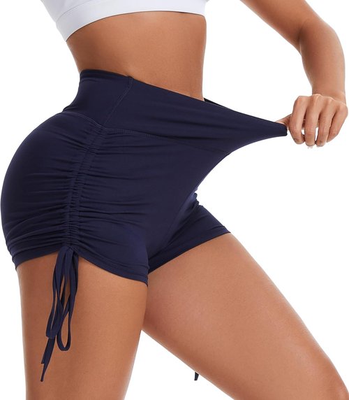 FULLSOFT High Waisted Biker Shorts - Tummy Control Spandex for Yoga, Cycling & Workouts | Athletic Wear