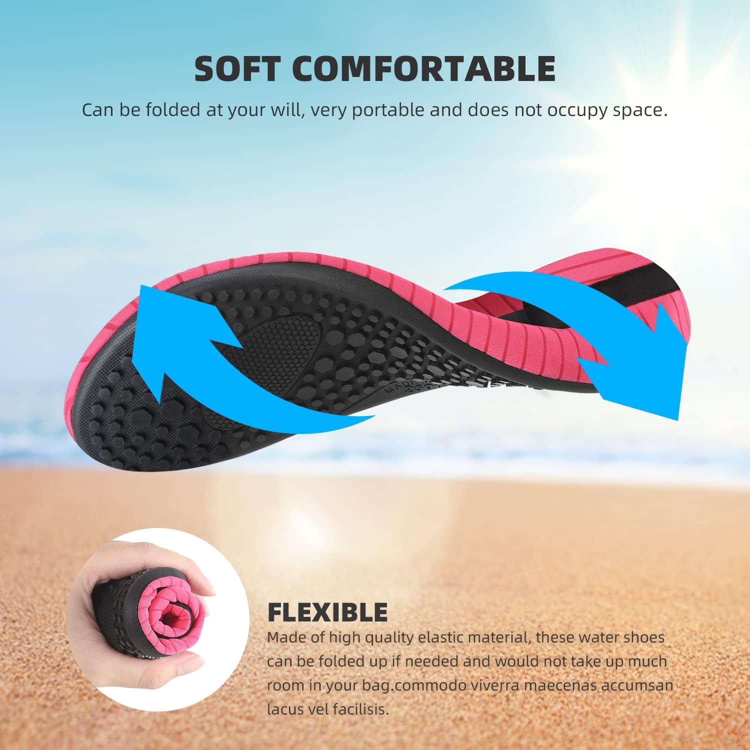 Skiennix Water Shoes - Quick-Dry Aqua Socks for Beach & Pool | Unisex Adult & Youth Sizes