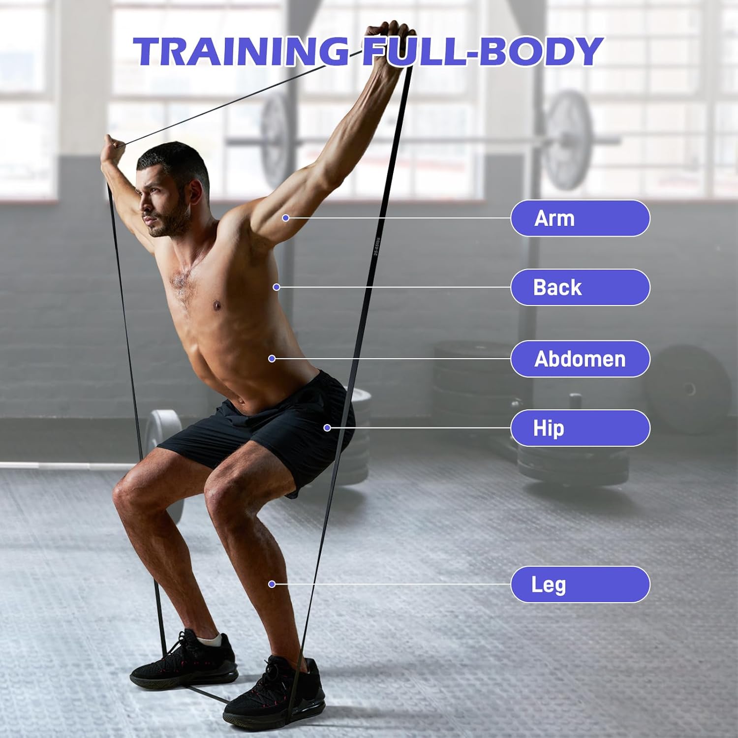 Skiennix Resistance Bands - Pull Up Assistance Set for Effective Workouts | Ideal for Men & Women