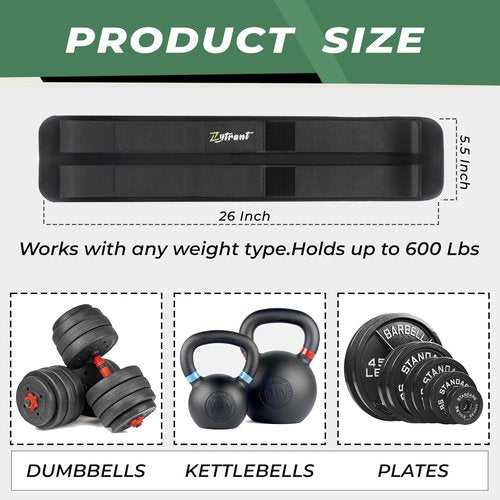 Hip Thrust Barbell Pad Belt for Gym, Fitness Booty Support Cushion for Squats and Pilates