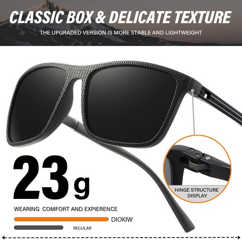 4PACK Polarized Sunglasses for Men Classic Lightweight Driving Fishing Golf Sun Glasses UV Protection Goggles