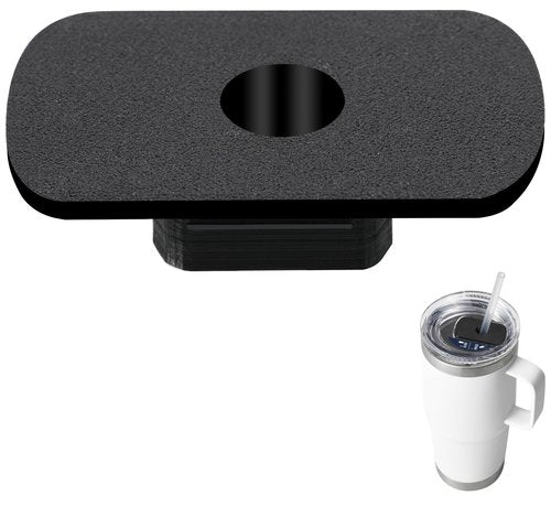Straw Lid Attachment Compatible With Yeti Tumber Magslider/Stronghold Lid,Straw Cover Accessories For 20/30 Oz Tumber(Black)