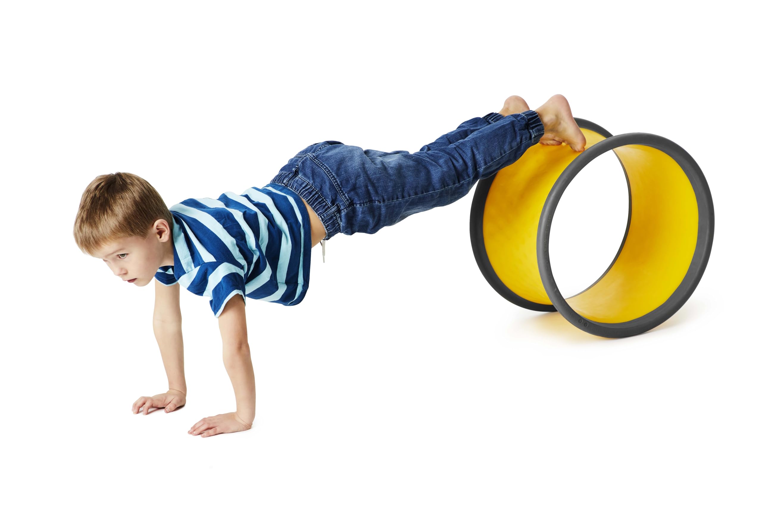 GONGE Body Wheel Set - Balance and Coordination Equipment for Active Play - Large and Small Wheels for All Ages - Safe and Engaging Design