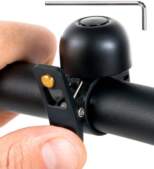 Cycle Torch Bike Bell for Adults & Kids, Supper Loud up to 103 Decibels, Bicycle Bell for Handlebars 0.8 to 0.9 in Handlebars, Installation Key Included