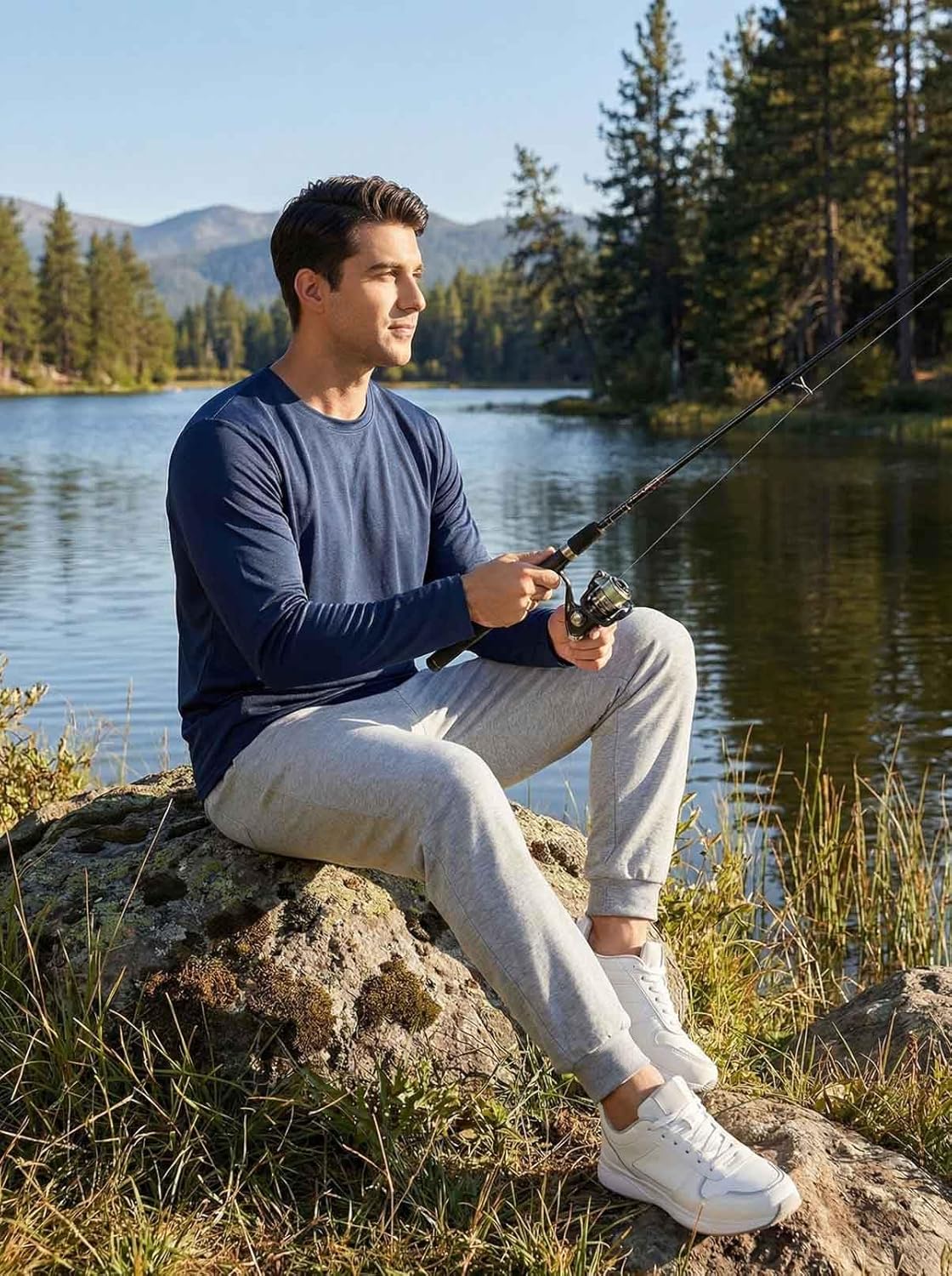 Skiennix UV Sun Protection Long Sleeve T-Shirts - Quick Dry, Breathable Athletic Tees | 1 or 5 Pack
