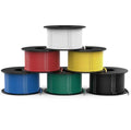 NAOEVO 18 AWG Silicone Tinned Copper Wire - 180ft Flexible Electrical Cable in 6 Colors for DIY Projects