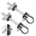 GGTE Band Pegs for Power Rack, Power Rack Attachments for Resistance Bands, O-Ring Attachment for Power Rack, Do Allkinds of Resistance-Band Workouts with Powerrack (2 Pack)