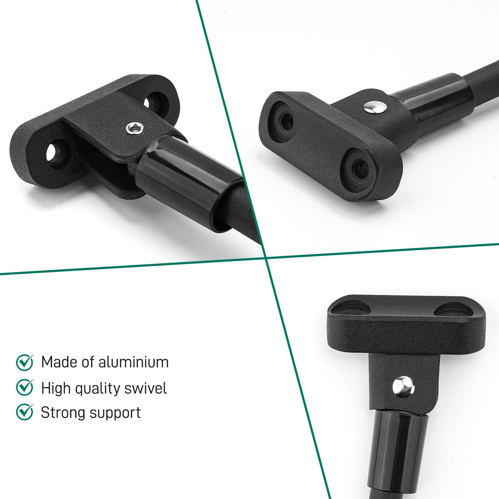 YIBEICO Kickstand for Segway for Ninebot F20/F25/F30/F40, Aluminium Parking Stand Kick Stand, High Toughness Kickstands Side Support Stand, Scooter Replace Parts Replacement for Segway for Ninebot