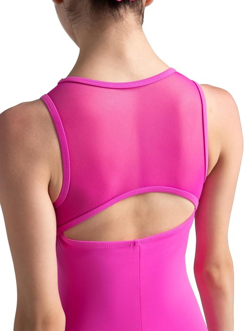 Capezio Rainbow Star Biketard for Girls - Colorful Dancewear in Vibrant Rainbow Design