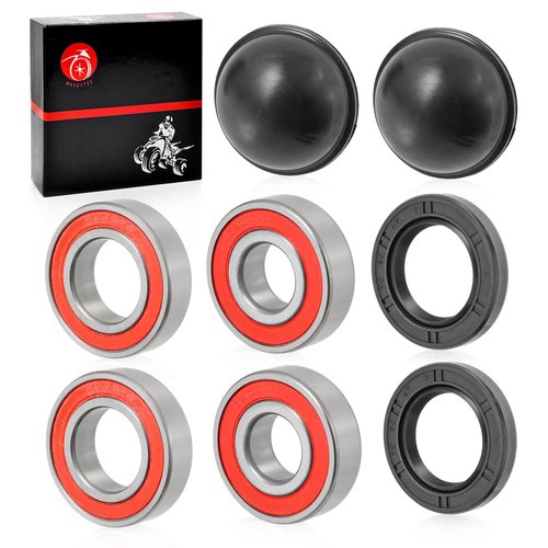 Front Wheel Bearing Seal Hub Dust Cover Kit For Yamaha Golf Cart G2 G8 G9 G11 G14 G16 G20 G21 G22 1985-2007 JN6-F5518-01