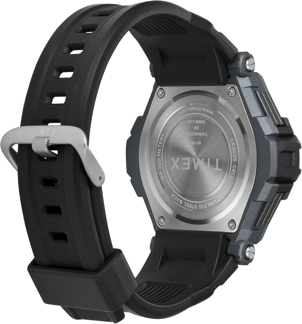 Timex Unisex Digital Watch - 52mm Size | Sleek Design with Easy-to-Read Display