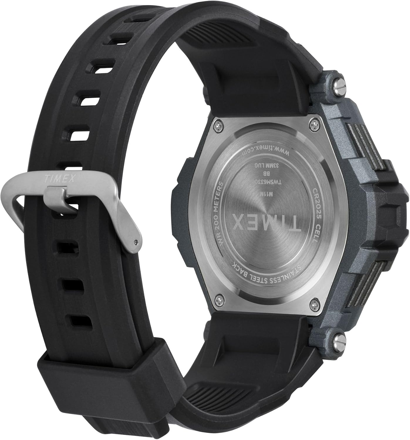 Timex Unisex Digital Watch - 52mm Size | Sleek Design with Easy-to-Read Display