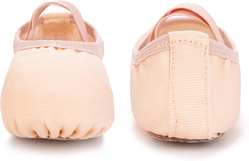 RoseMoli Ballet Slippers - Canvas Flats for Girls, Toddlers & Women | Ideal for Dance and Yoga Practice