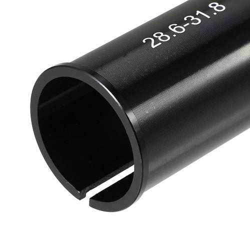 X AUTOHAUX 2 Pcs 28.6mm to 31.8mm Bicycle Bike Seat Post Tube Adapter Seatpost Reducing Sleeve Adapter Aluminium Alloy Black