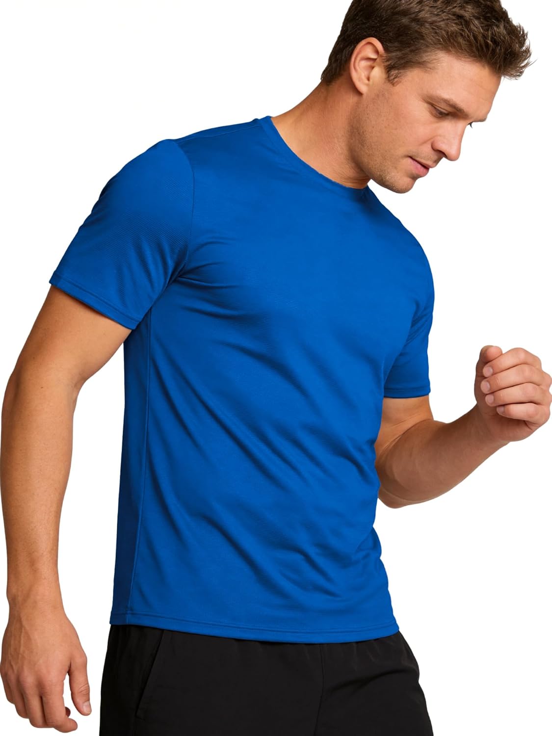 Skiennix Men's Workout Shirt - Moisture-Wicking Dry Fit Athletic Tee | Short Sleeve Running Top