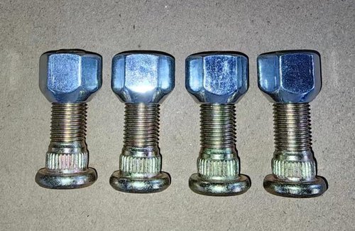4PCS Rear Wheel Hub Bolt Studs JW8-G4178-00 & Lug Nuts Replacement for Yamaha G8 G9 (1992-UP) G14 G16 G19 G20 G21 G22 G29 Golf CART