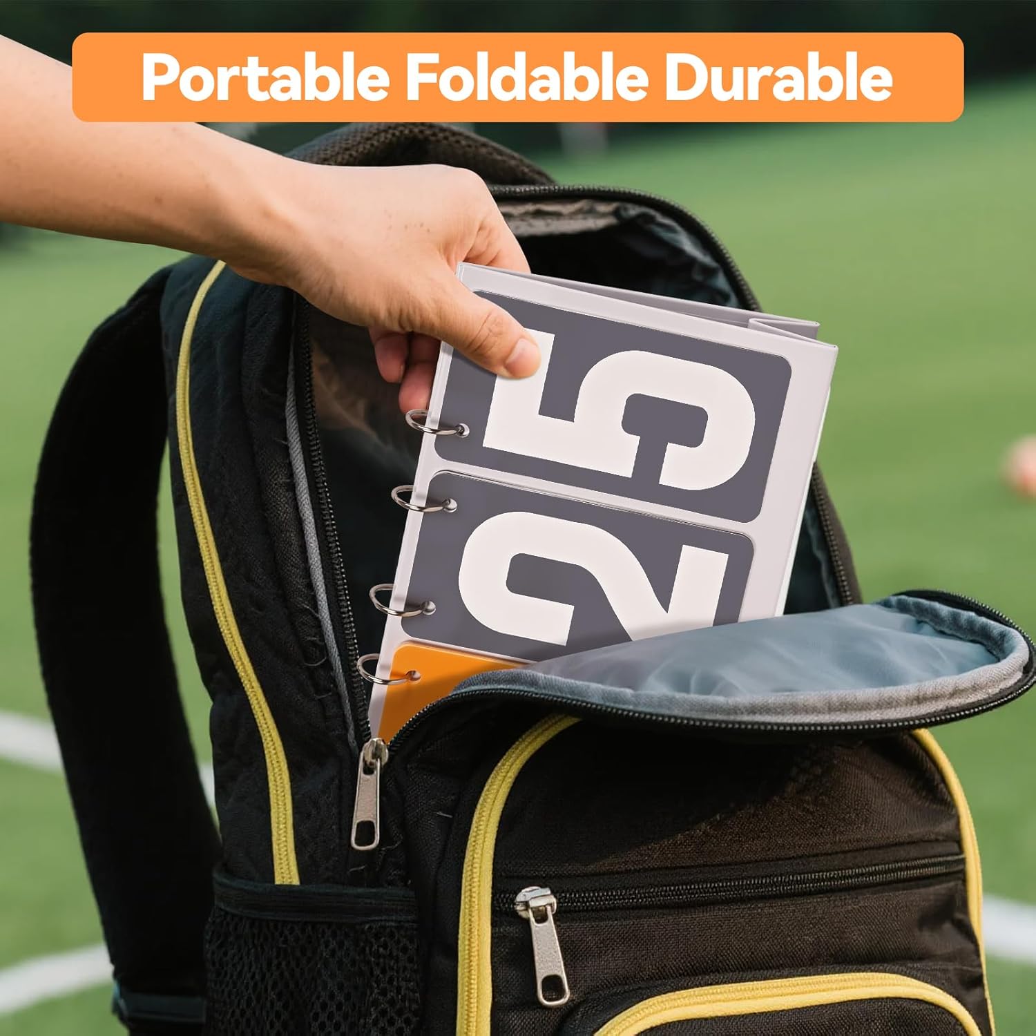 Scoreboard Flip Tabletop Score Counter - Portable & Waterproof for Pool, Table Tennis, Basketball & More