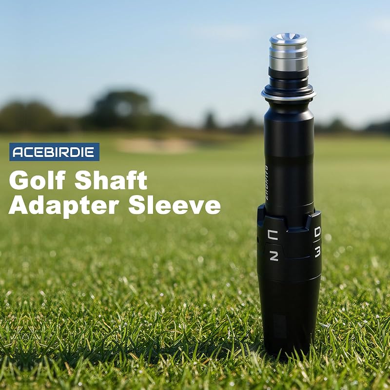 Golf Shaft Adapter Sleeve .335 Tip for Titleist & More - Aluminum