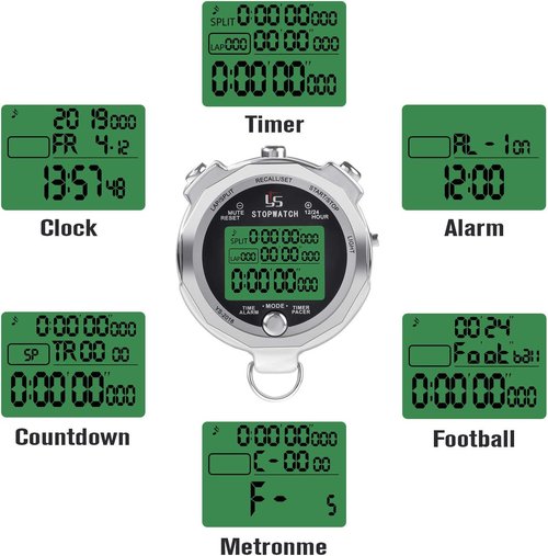 LAOPAO Digital Melt Stopwatch - Rainproof Timer for Sports Matches & Training | Accurate Timing Device
