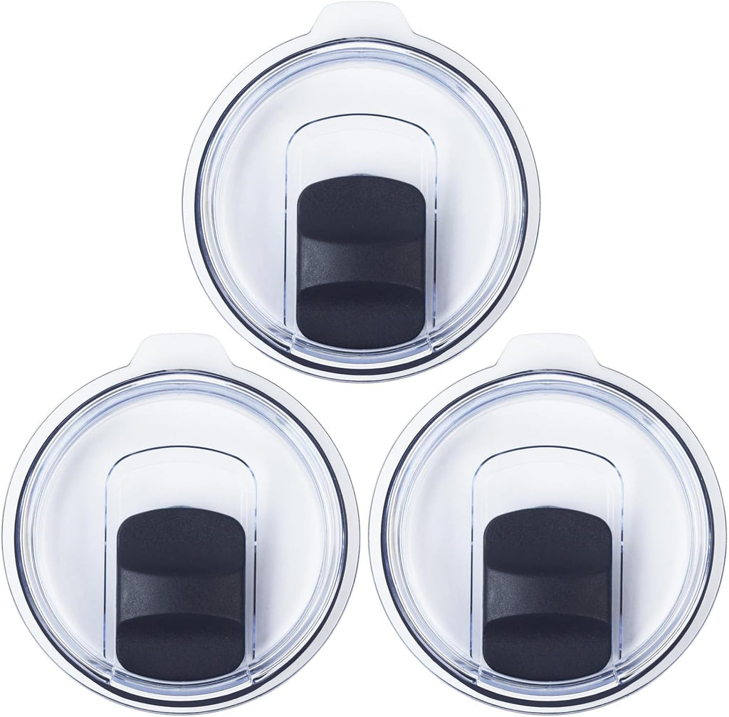 YETI Magnetic Slider Replacement Lids - 3 Pack for 30/32 oz Tumblers & 14 oz Mugs | BPA Free, Spill-Proof