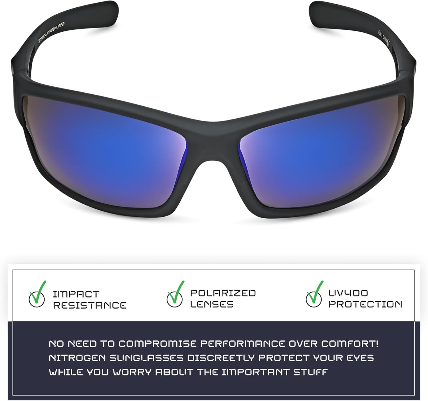 Skiennix Nitrogen Polarized Sport Sunglasses - UV400 Protection for Men & Women | Perfect for Driving & Fishing