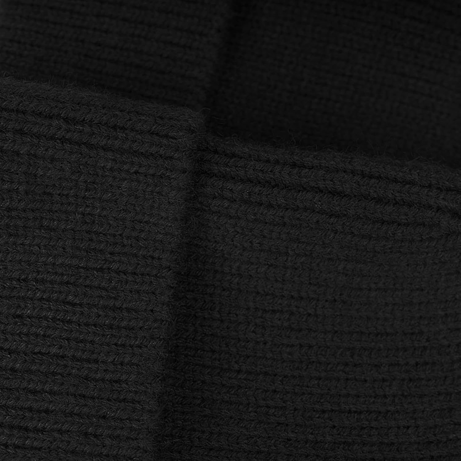 ZOORON Warm Knit Beanie - Thick Cuffed Winter Hat for Men & Women | Stylish Skull Cap