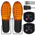 Heated Insoles with Removable 7.4V Battery Packs | Up to 12 Hours of Warmth | ETL-Certified Charger | Adjustable Temperature Foot Warmers for Men & Women