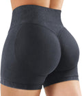 YEOREO Women's Gym Shorts - 4.5" Seamless Butt Lifting Biker Shorts in Colinne Color