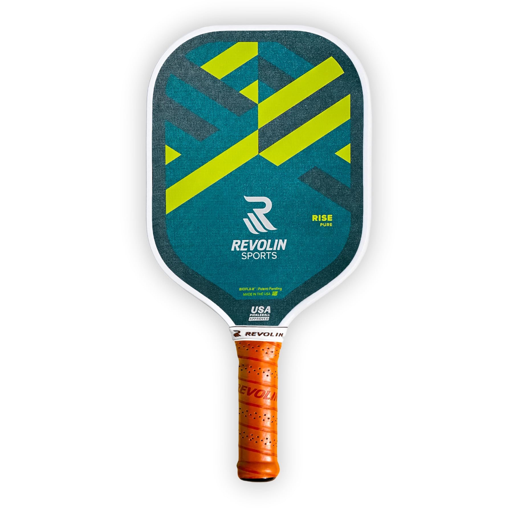 Rise Pickleball Paddle – Widebody Design for Control & Comfort, Increased Vibration Dampening, Great for All Skill Levels, USAP Approved, Made in USA