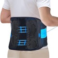 TIMTAKBO Comfy Lumbar Brace for Women Men Lower Back Pain Relief, Lumbar Decompression Back Brace for Herniated Disk, Sciatica, Scoliosis, Discectomy, Laminectomy（Black-LX)
