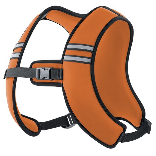 ZELUS Weighted Vest, Washable Z-Fit Soft Iron Weighted Vest for Women and Men, 5/10/15 lb Weight Vest with Reflective Strips & Adjustable Straps, Ultra Thin Weight Vest for Gym Strength Training (10lb) Orange