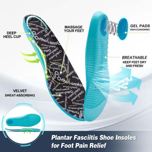 Women's Orthopedic Slip On Wide Road Running Shoes: Comfort Plantar Fasciitis Hammer Toes Arch Support Neuropathy Walking Shoes, High Arch Biking Leisure Trail Sneakers Rose Size 7.5