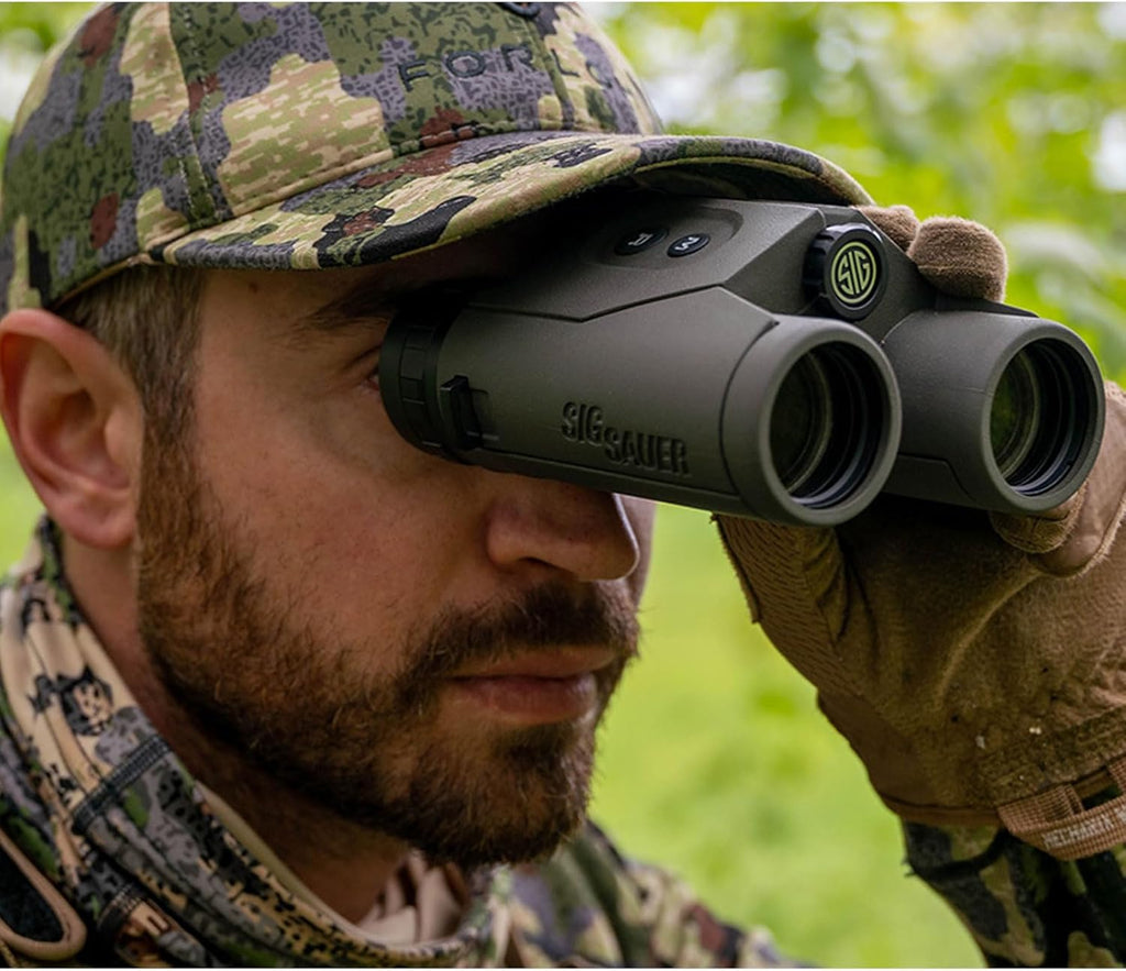 SIG SAUER KILO6K-HD Tactical Rangefinder - High Accuracy 6000 Yards | Bluetooth, 10X32 Binoculars