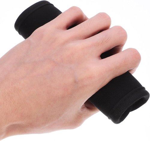 HANABASS Barbell Grips - Thick Pad Handles for Weightlifting | Anti-Slip Cushion for Powerlifting