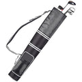 Golf Sunday Bag, Lightweight Golf Carry Bag for 3-9 Clubs, 600D Oxford Cloth, Foldable, with Adjustable Sling Strap, 32 in / 81.3 cm, Black