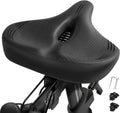 Peloton Extra Oversized Bike Seat Cushion - Comfortable Replacement Saddle for Men & Women | Compatible with Peloton & Cruiser Bikes