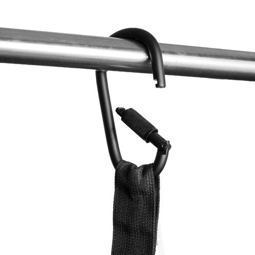 Gymreapers Hanging Ab Straps for Pull-Up Bar — Hang Bar Assist Strap & Strength Workout Exercise Equipment, Padded Adjustable Arm Supports with 2 Steel Carabiners for Leg Raises, Abdominal & Core Training