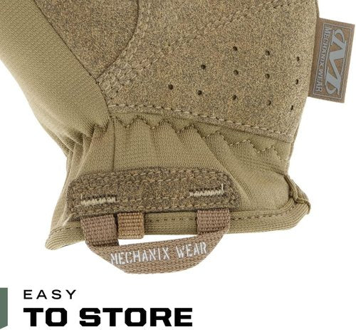 Mechanix Wear FastFit Tactical Gloves - Durable Touchscreen Work Gloves with Secure Elastic Cuff for Men