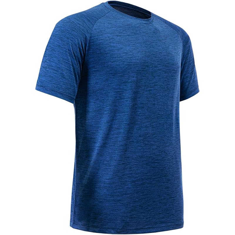 Balennz Dark Blue Medium Quick-Dry Men's Workout Shirt