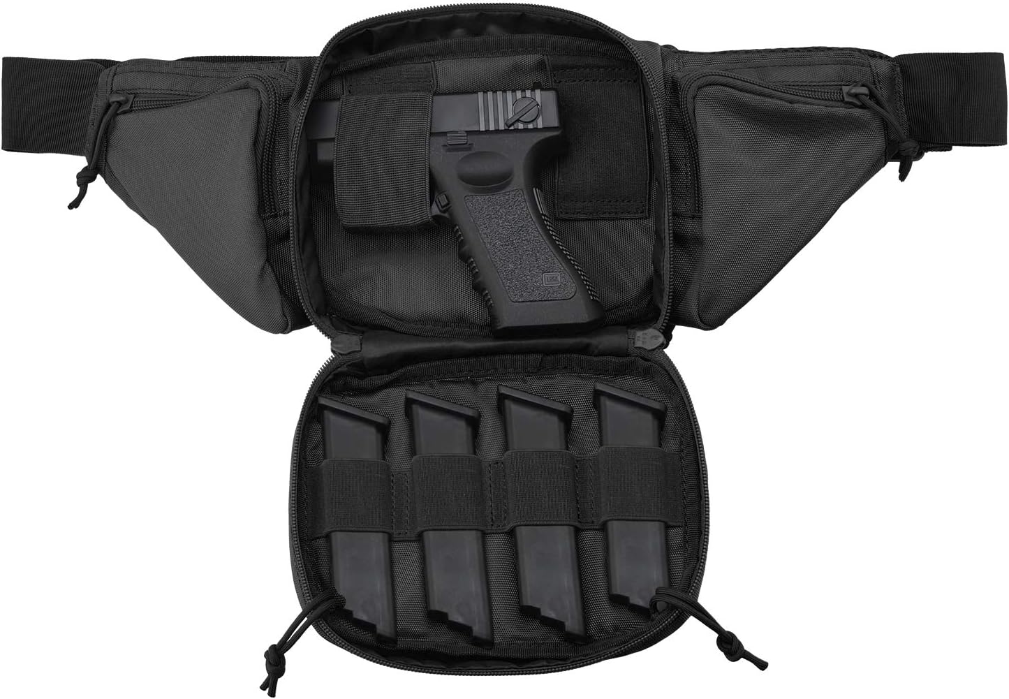 Tactical Pistol Pouch - Ultimate Fanny Pack Holster for 1911, Glock, H&K & More | Versatile Carry Solution